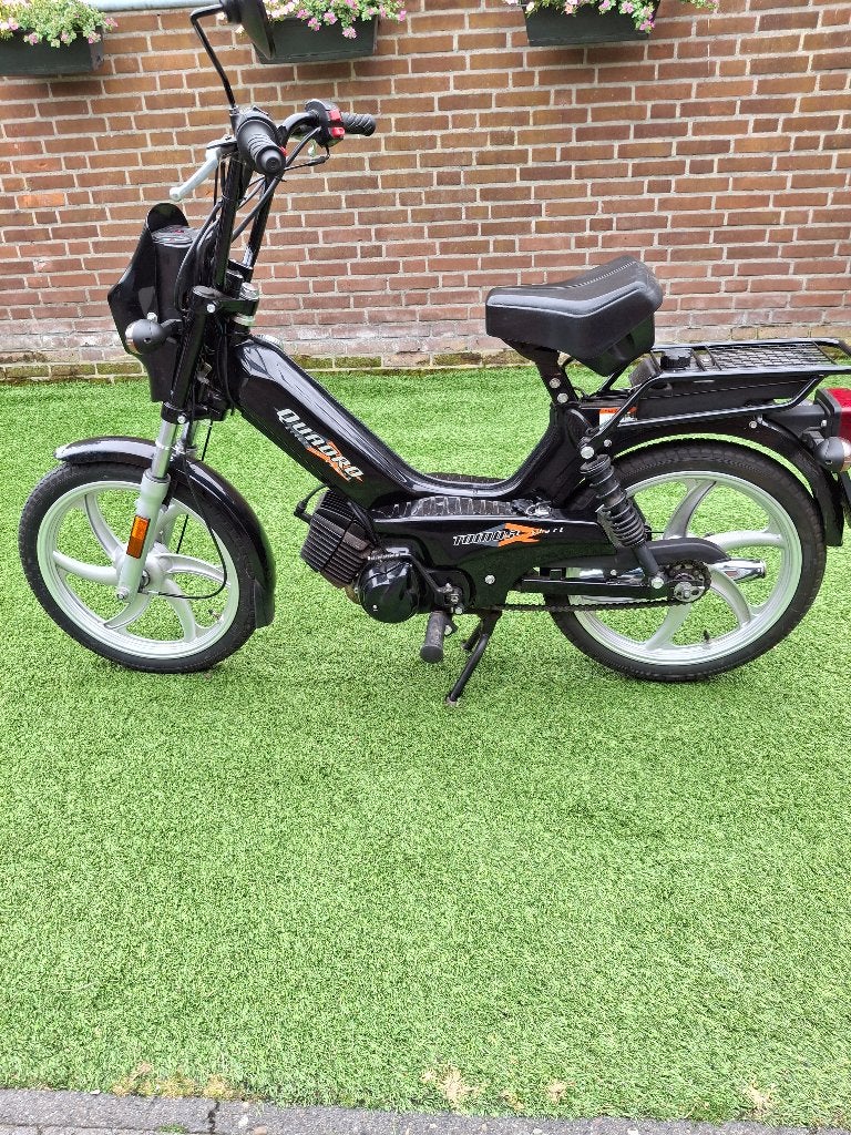 Tomos Quadro E-Start bromfiets, Fietsen en Brommers, Brommers | Tomos, Ophalen, Gebruikt, Maximaal 45 km/u, Quadro