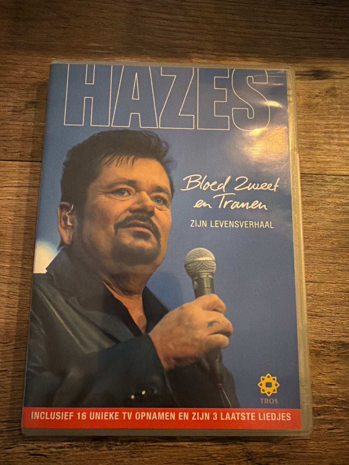 André Hazes - Bloed Zweet en Tranen DVD (Zijn Levensverhaal), Cd's en Dvd's, Gebruikt, Inclusief doosje, Alle leeftijden, Documentaire