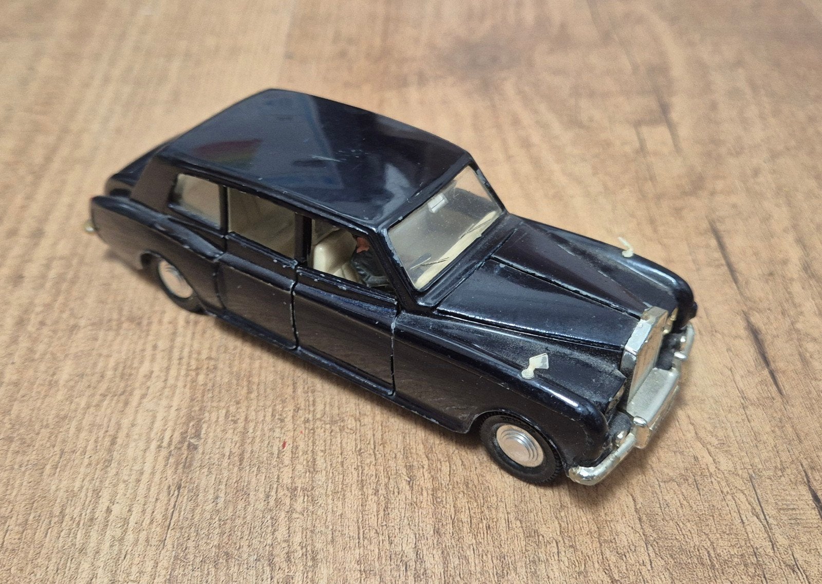 Vintage Dinky Toys Rolls-Royce Phantom V #152/198 jaren '60, Ophalen of Verzenden, Gebruikt, Auto, Dinky Toys