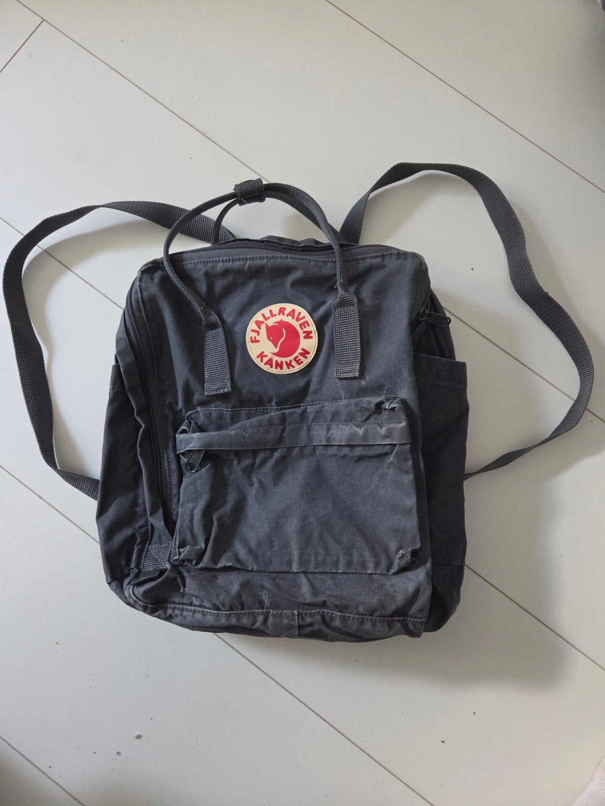 Fjällräven Kånken rugzak - Grijs, Overige merken, Gebruikt, 25 tot 40 cm, Ophalen of Verzenden