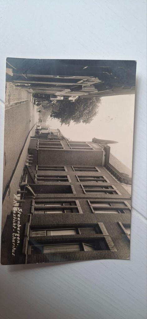 Ansichtkaart Steenbergen: A.K. Gesticht - Charitas, Verzamelen, Ansichtkaarten | Nederland, Ophalen of Verzenden, Voor 1920, Ongelopen