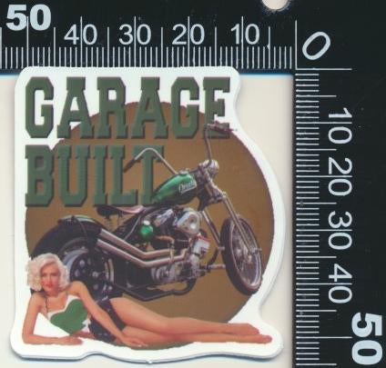 Sticker: Vintage Pin Up Girl (52), Ophalen of Verzenden, Zo goed als nieuw, Bedrijf of Vereniging