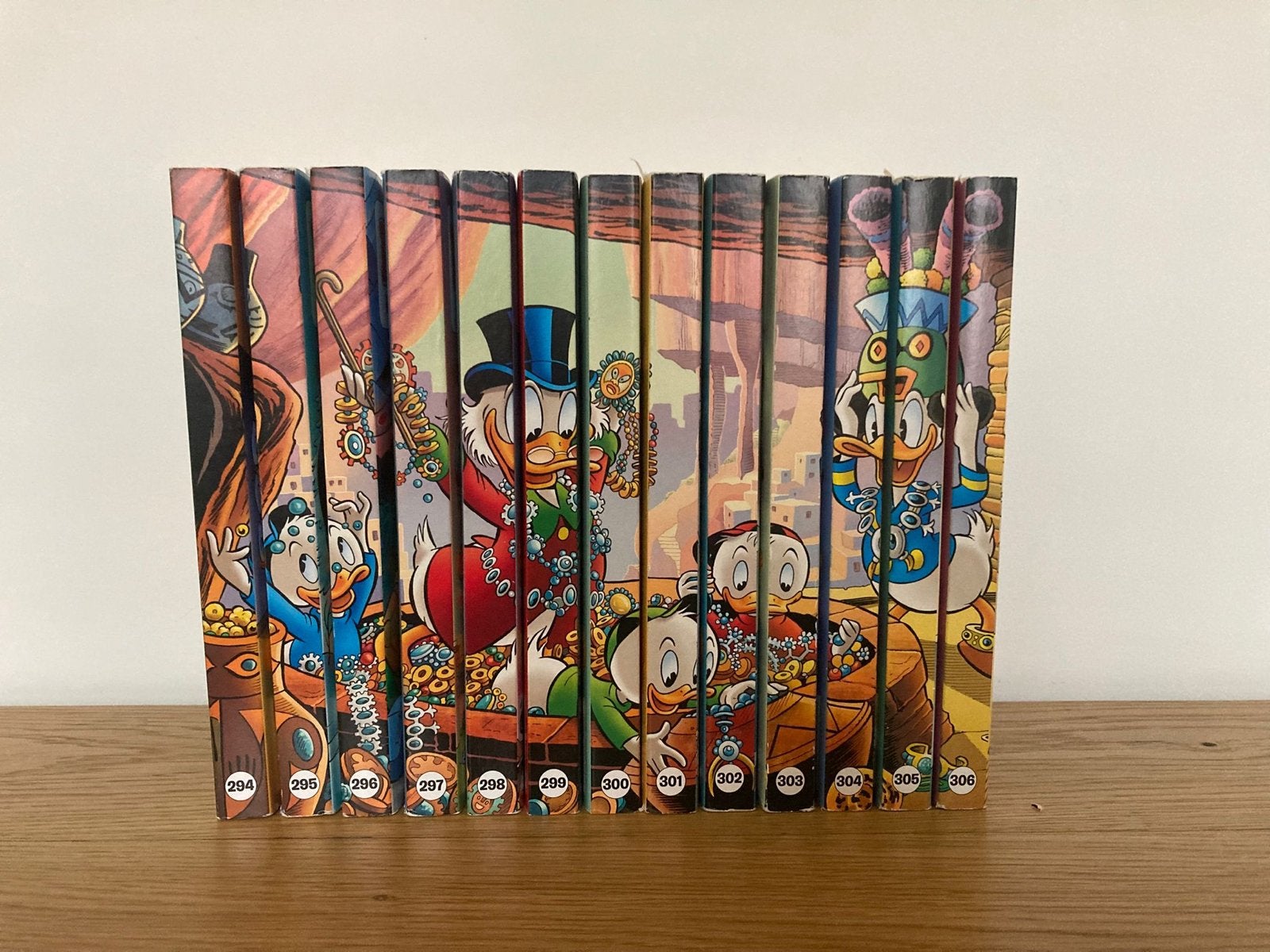 Donald Duck:l pockets 294-306), Complete serie of reeks, Ophalen of Verzenden, Zo goed als nieuw