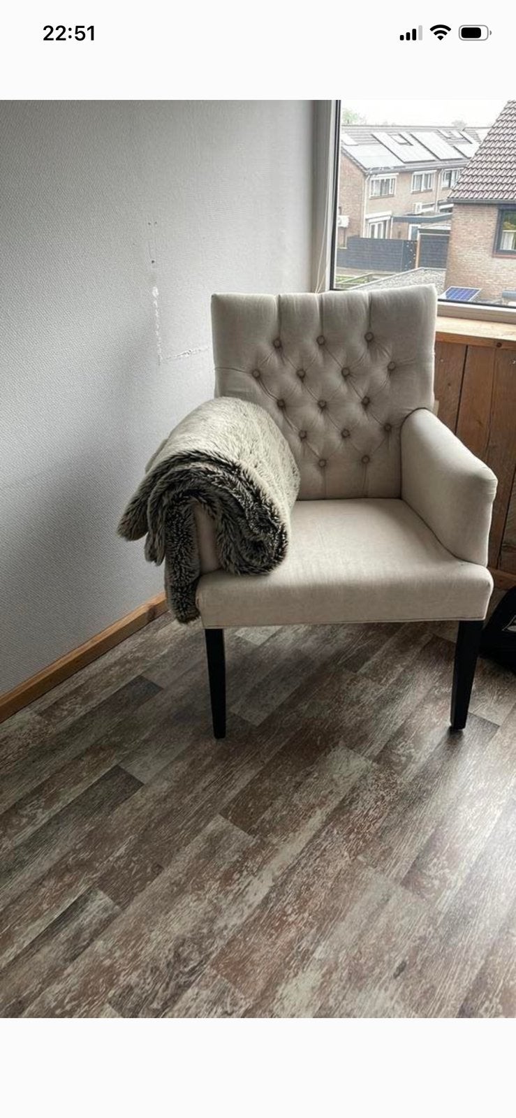 Mooie stoel , ophalen voor 20 euro, Ophalen, Gebruikt, Eenpersoons, Minder dan 150 cm