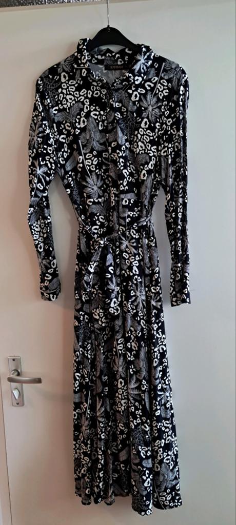 Supertrash  jurk met print maat M *nieuw *, Maat 38/40 (M), Supertrash, Zwart, Nieuw