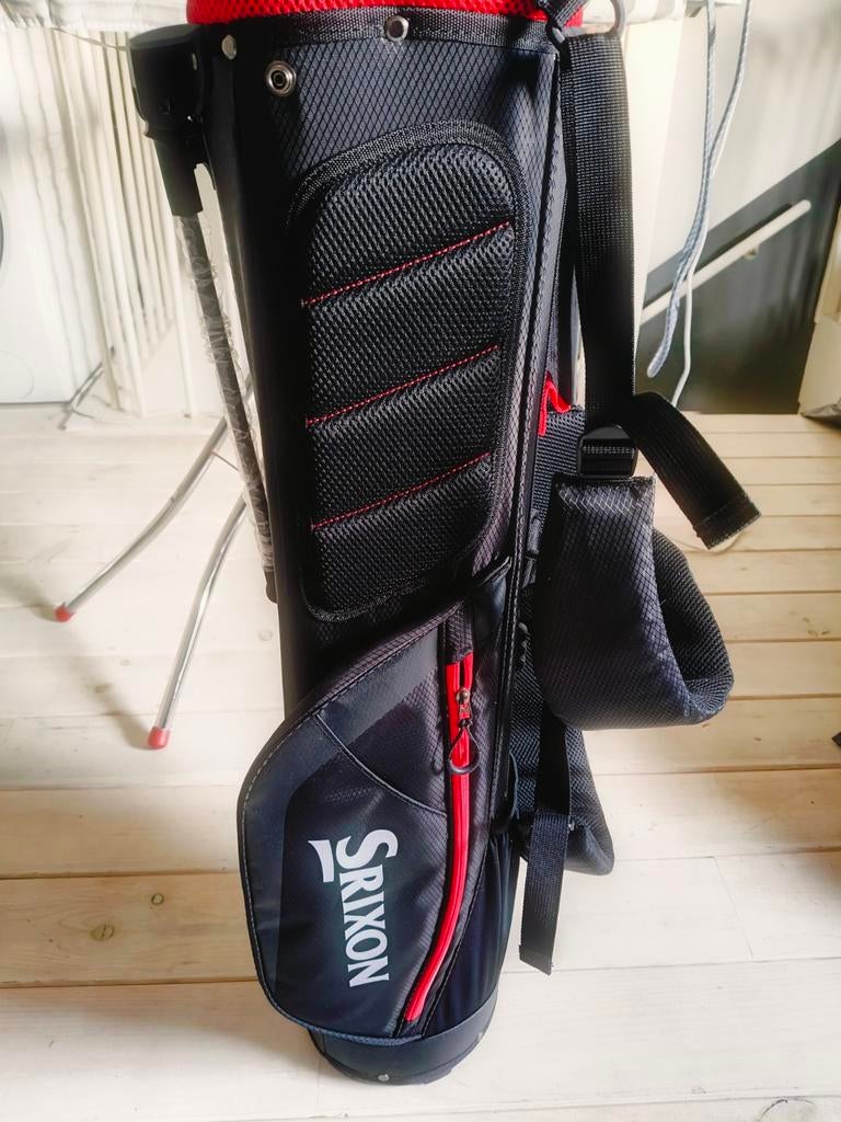 Nieuwe Srixon SRX Pencil Bag golftasZwart/Rood - Ongebruikt!, Ophalen, Nieuw, Tas, Overige merken