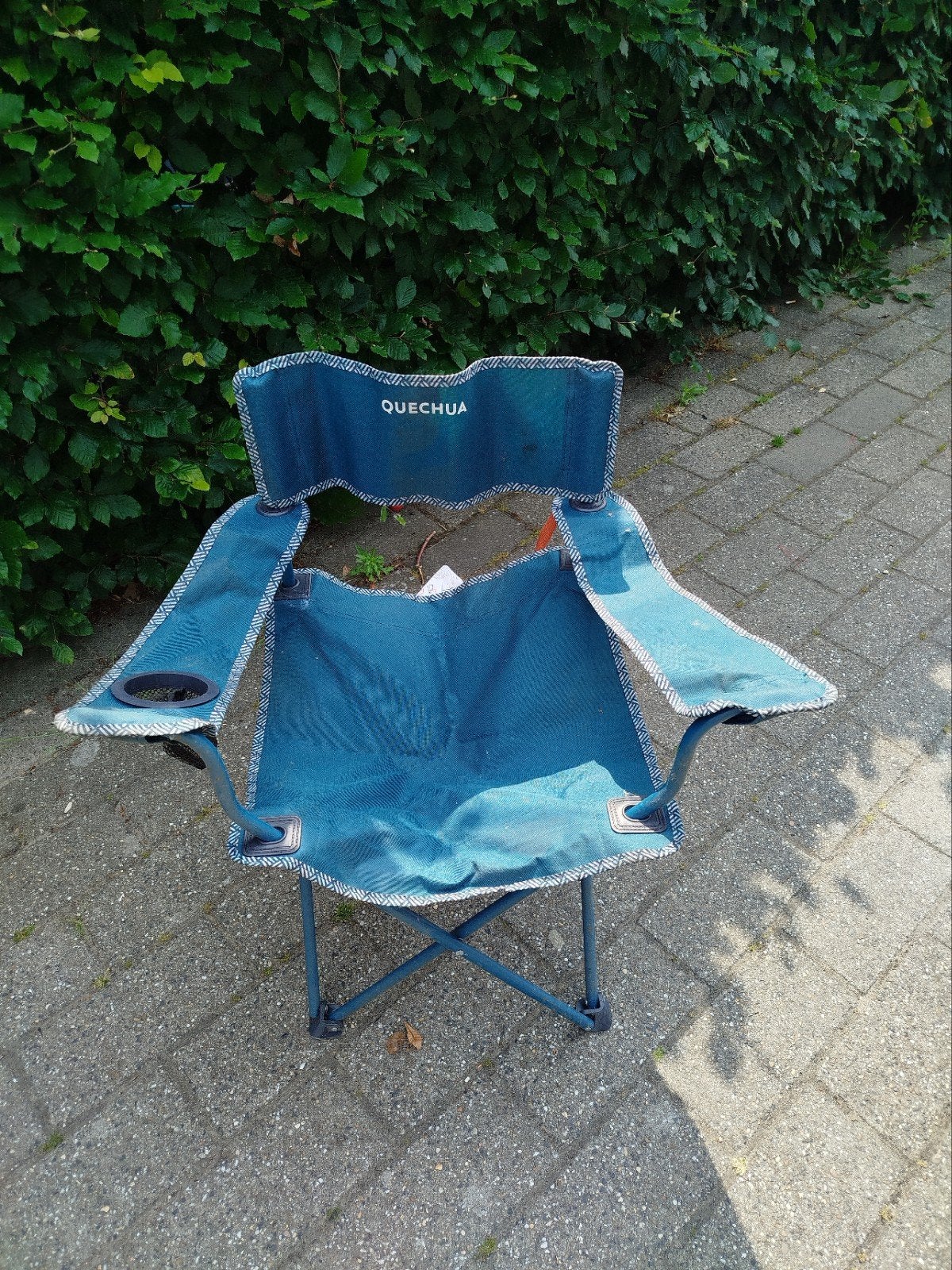 4 opklapbare camping stoelen, Caravans en Kamperen, Kampeermeubelen, Ophalen of Verzenden, Gebruikt, Campingstoel
