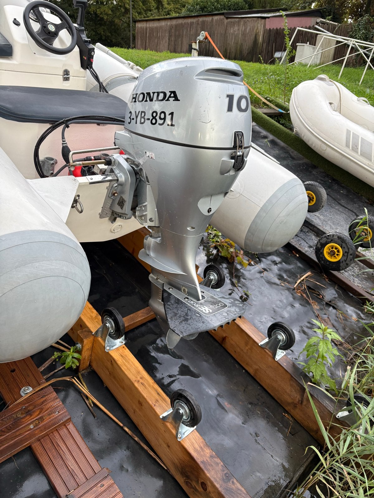 Foto 5 van Zodiac cadet 310 met stuurconsole