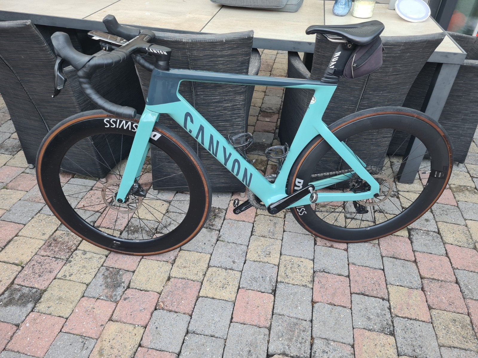 Canyon Aeroad CF SLX di 2 sram dt swiss met powermeter, Overige merken, Carbon, Ophalen of Verzenden, Meer dan 20 versnellingen