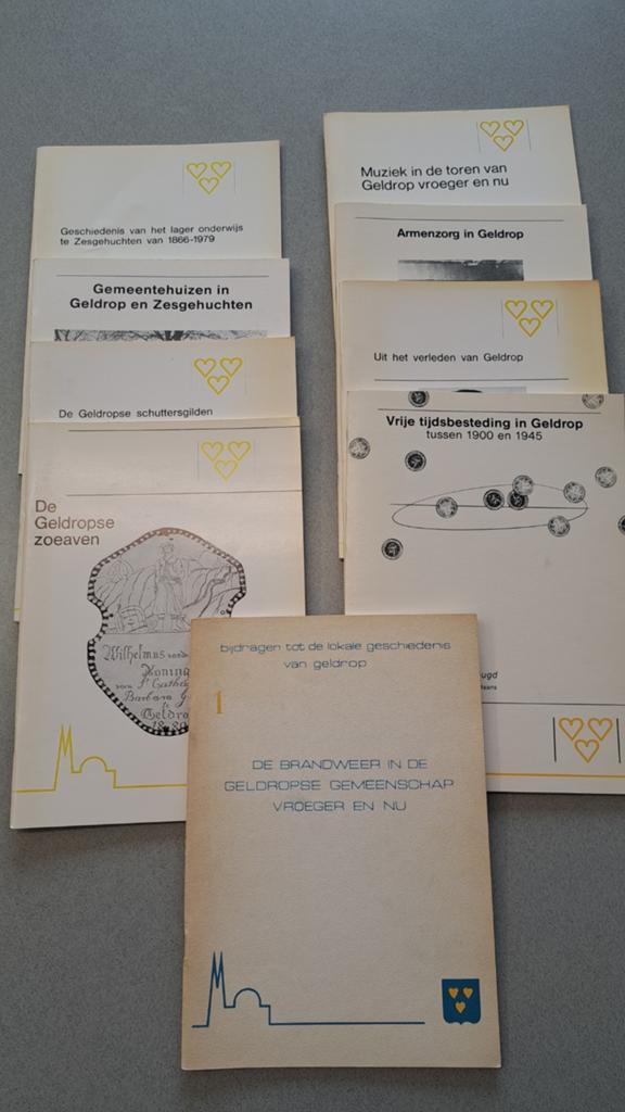 Boekjes over geldrop geschiedenis, Ophalen of Verzenden