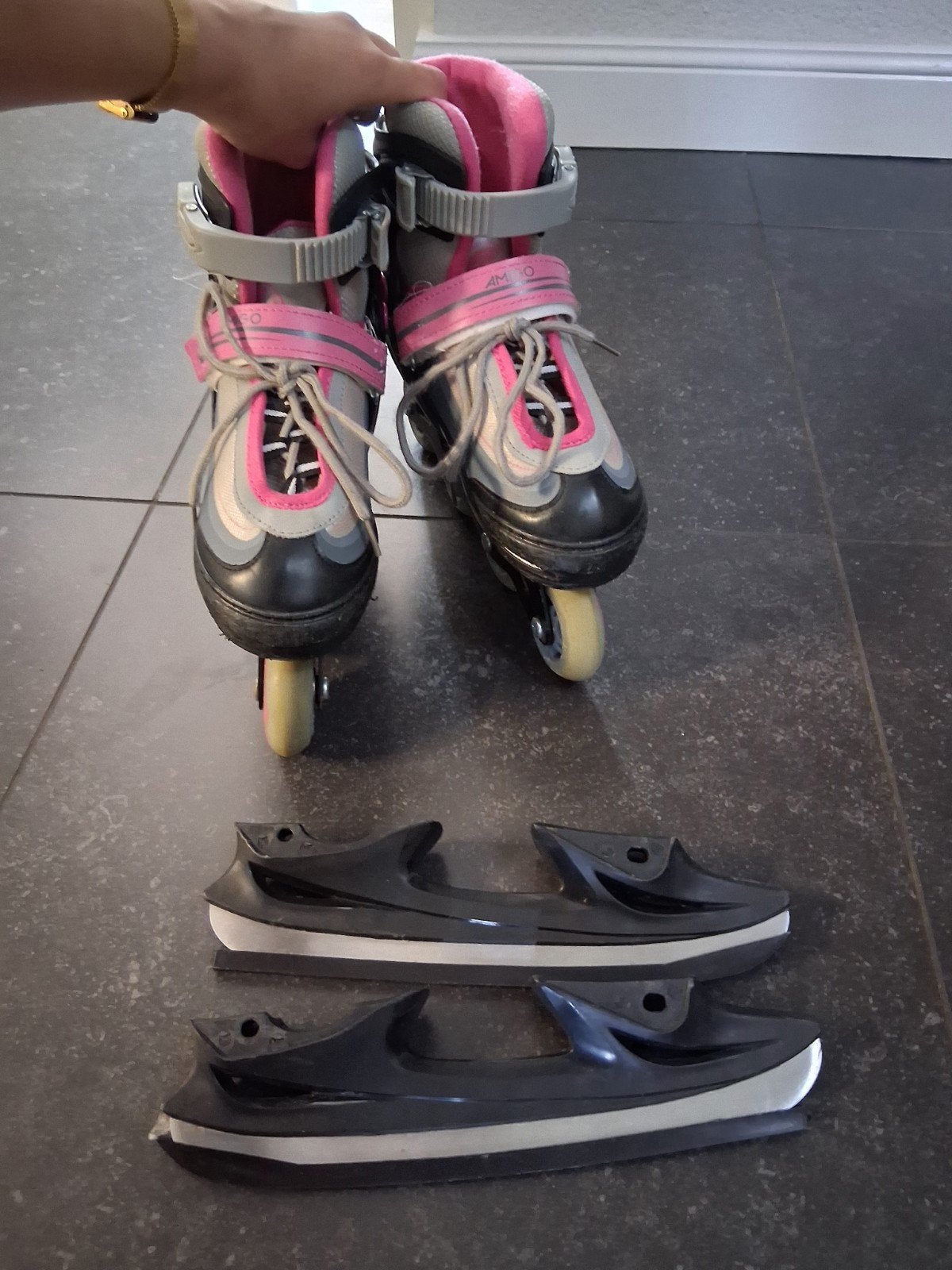 Mooie skeelers/schaatsen, Ophalen of Verzenden, Zo goed als nieuw, IJshockeyschaatsen, Nijdam