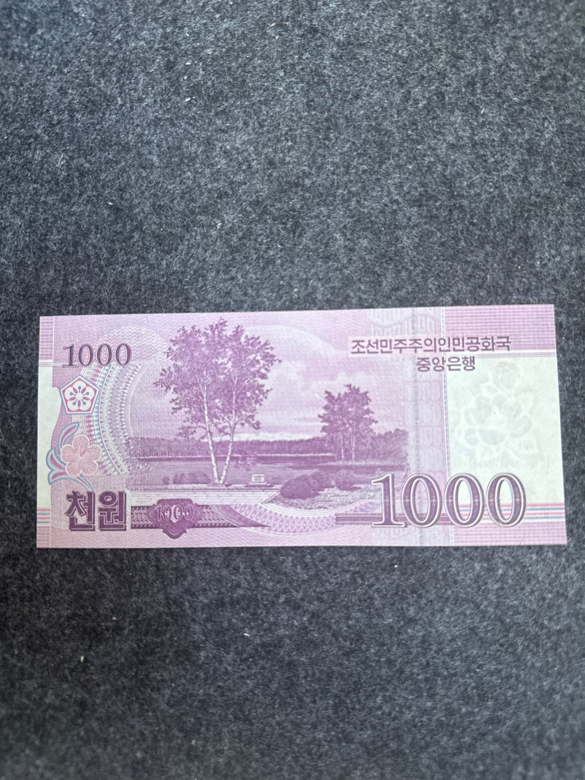 1000 Won Noord-Koreaans bankbiljet, Ophalen of Verzenden, Los biljet