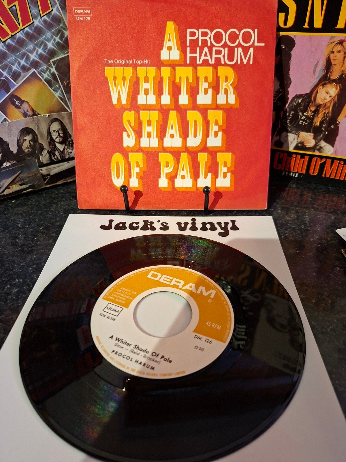 Procol Harum - A Whiter Shade of Pale   1967, Cd's en Dvd's, Vinyl | Pop, Gebruikt, Pop, Originele persing, 7 inch