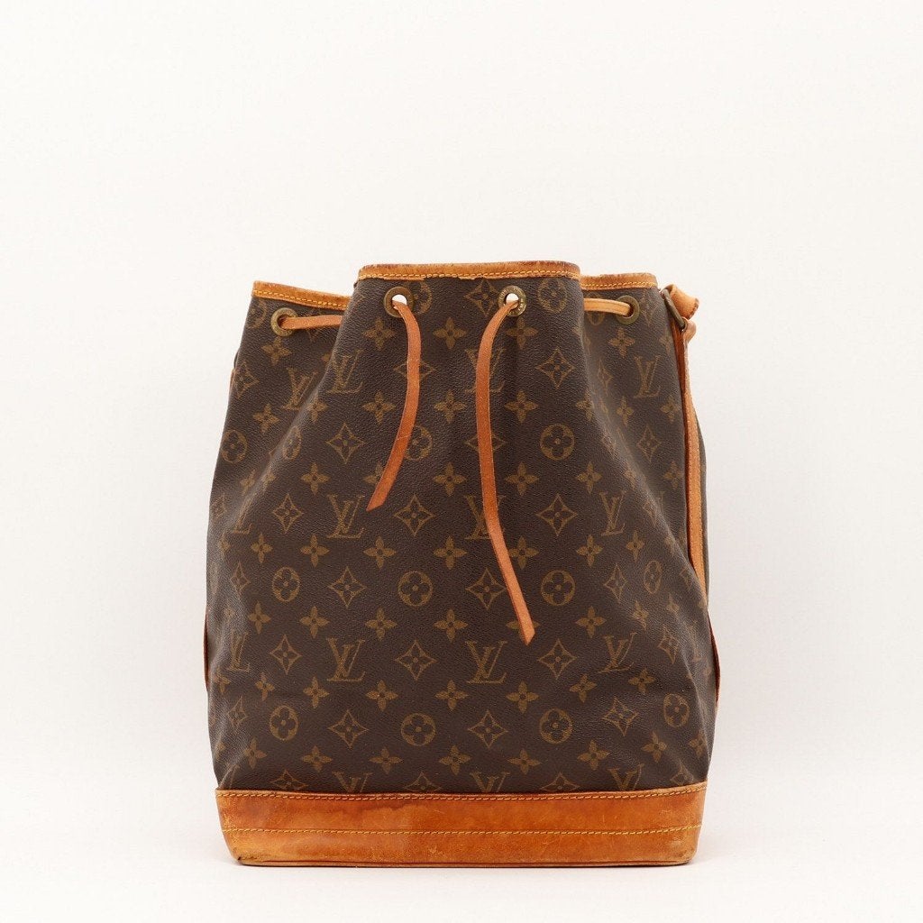 Louis Vuitton Noé leer 26x34x19 cm handtas, Verzenden, Gebruikt, Bruin, Handtas