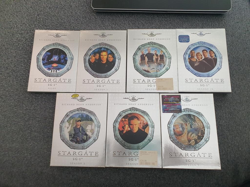 Stargate SG-1 DVD Boxsets - Pilot, Seizoen 1, 2, 4, 5, 7, 10, Cd's en Dvd's, Gebruikt, Boxset, Ophalen of Verzenden, Science Fiction