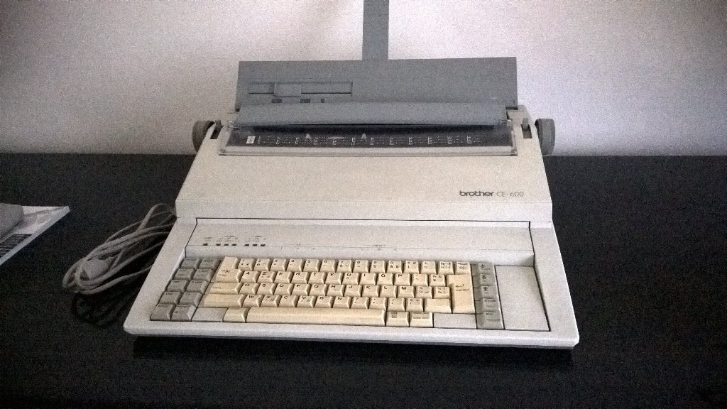 Electrish type machine: Brother Ce 600, Diversen, Ophalen of Verzenden, Zo goed als nieuw