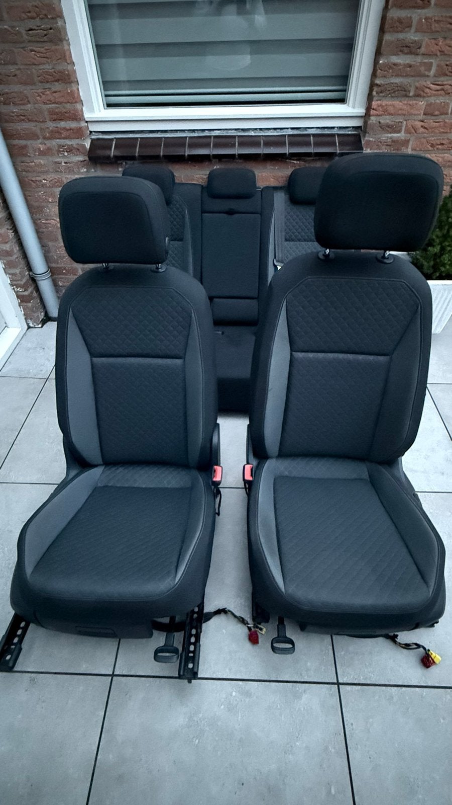 Set autostoelen interieur  - Volkswagen Tiguan II (5NA), Auto-onderdelen, Ophalen, Gebruikt, Universele onderdelen