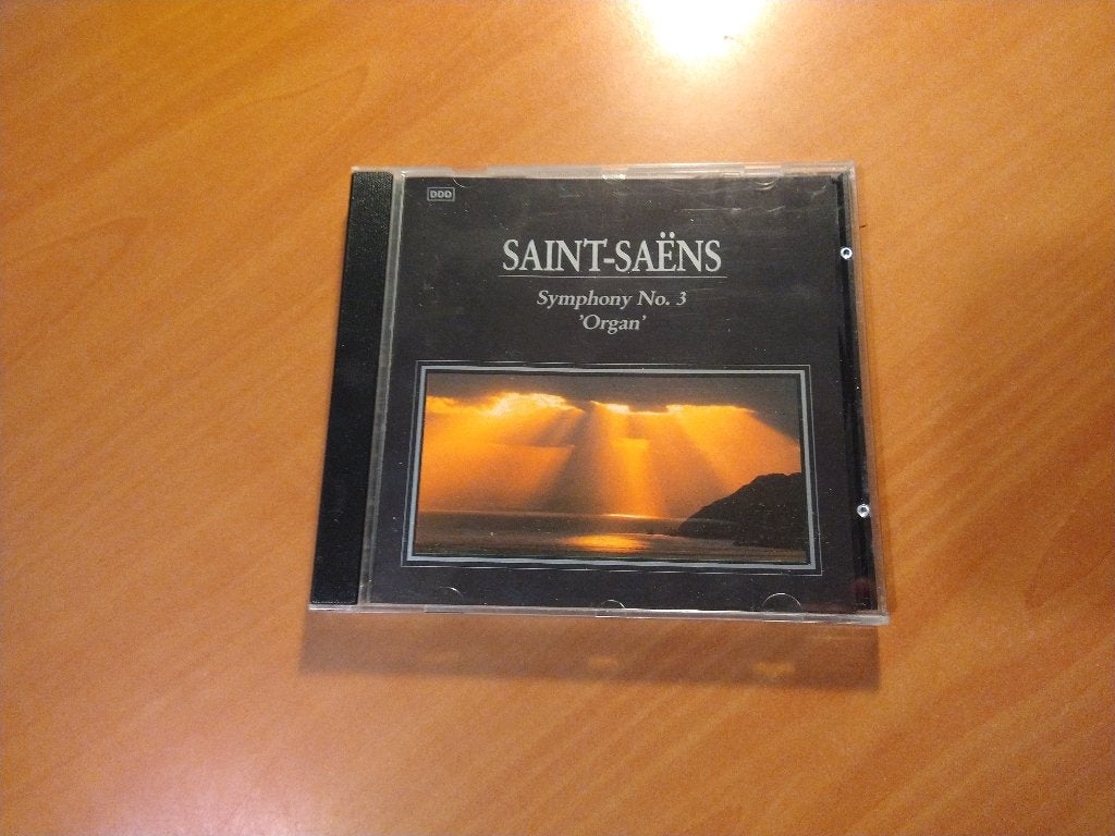 CD Saint-Saens. Symphony No. 3 'Organ', Ophalen of Verzenden, Romantiek, Zo goed als nieuw, Orkest of Ballet