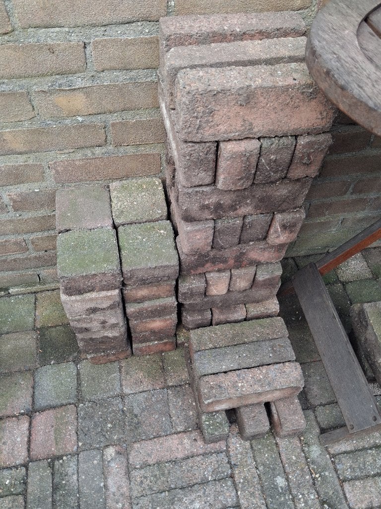 sierbestrating, Ophalen, Gebruikt, Klinkers, Minder dan 5 m²