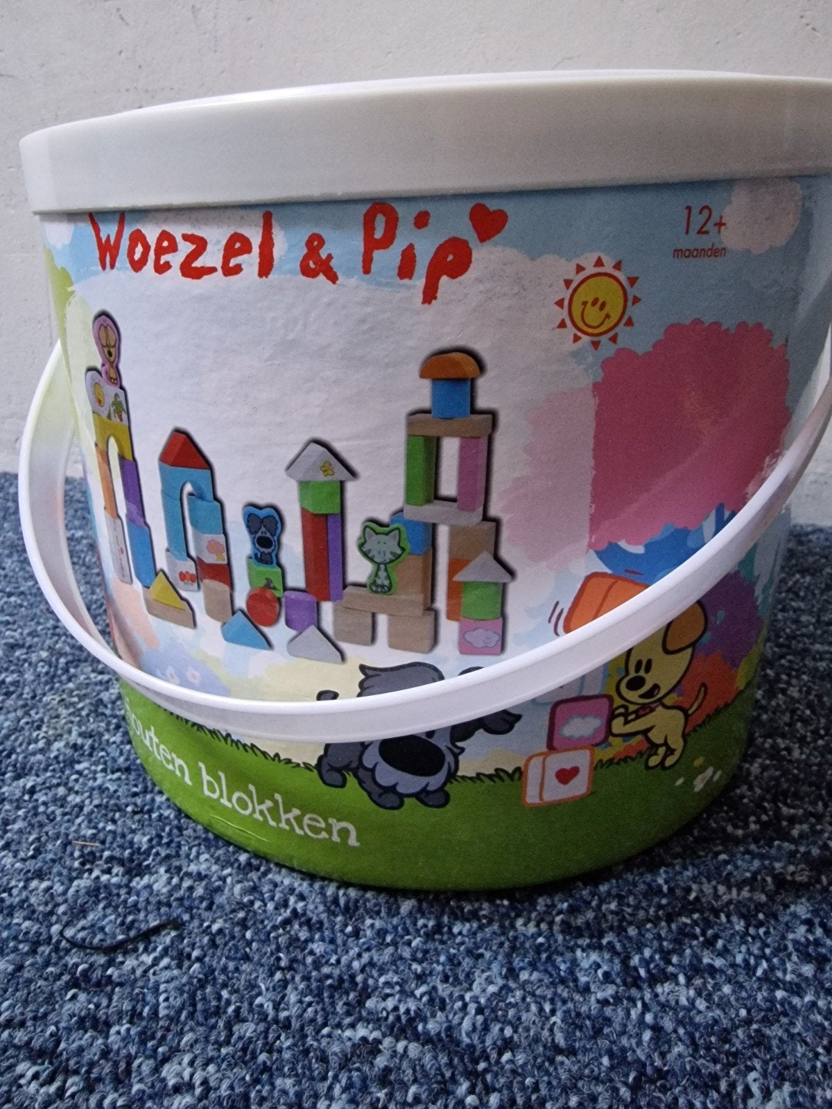 wezel en pip blokkendoos, Ophalen of Verzenden, Zo goed als nieuw, Overige merken