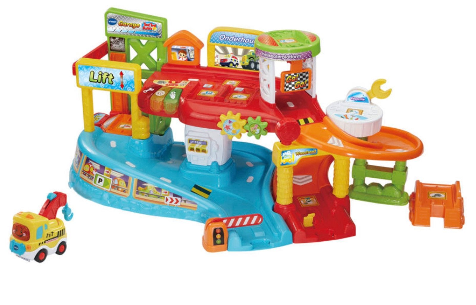 Vtech toet toet auto garage, Kinderen en Baby's, Ophalen of Verzenden, Zo goed als nieuw, 2 tot 4 jaar