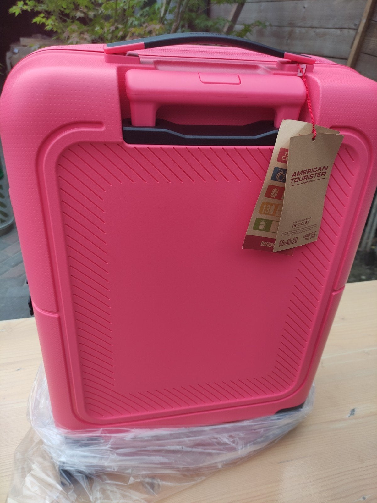 American Tourister Dashpop Spinner 55/20 EXP TSA -Sugar Pink, Mvt, 40 tot 60 cm, 30 cm of meer, Verzenden