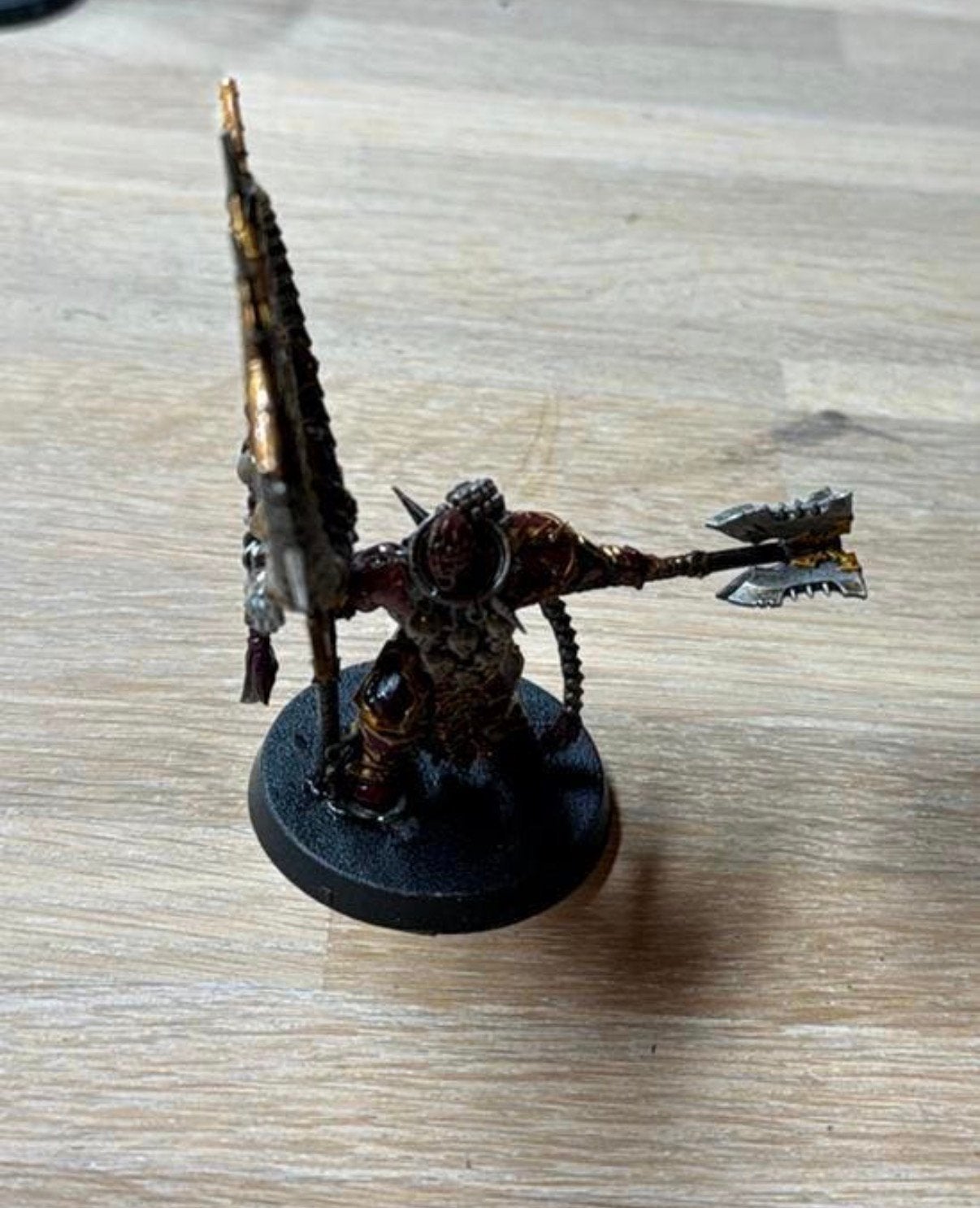 Warhammer Khorne Blood Secrator Bloodbound, Hobby en Vrije tijd, Wargaming, Ophalen of Verzenden, Zo goed als nieuw, Warhammer