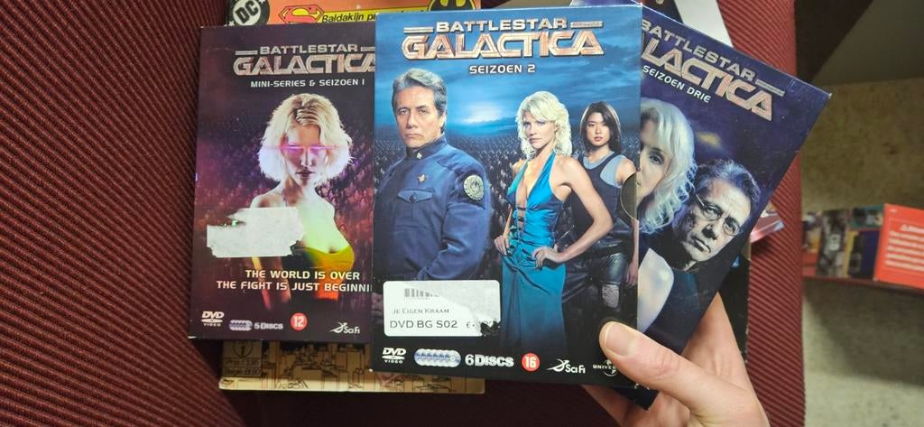 Battlestar Galactica DVD Boxset Seizoen 1-3, Ophalen of Verzenden