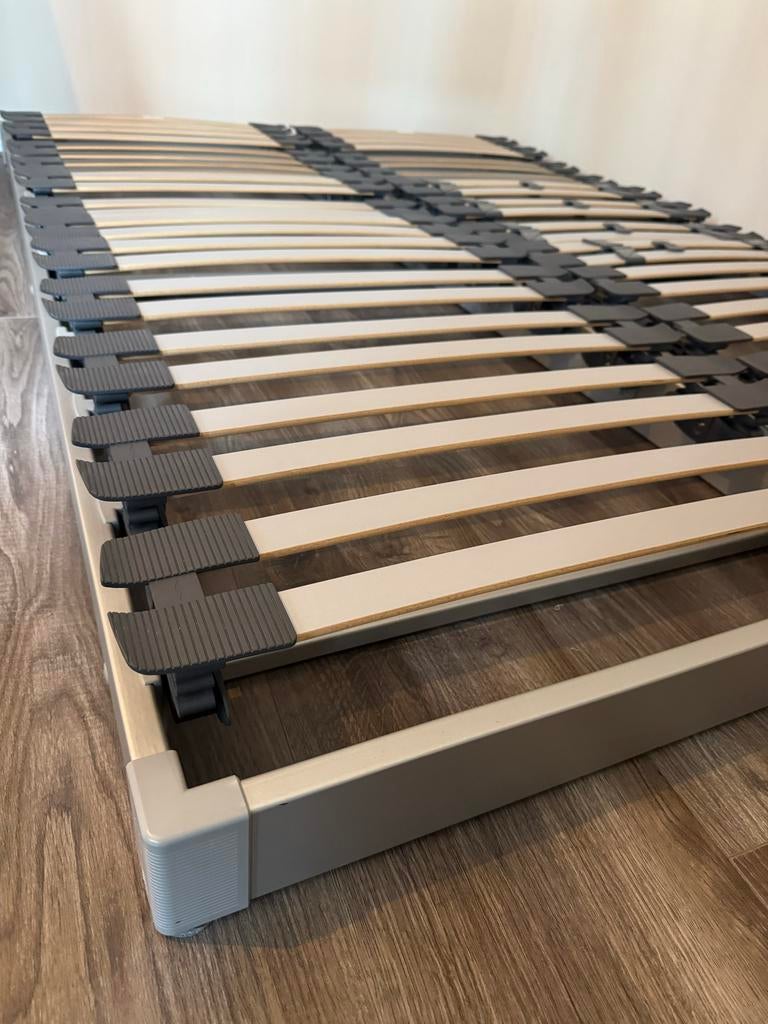 Lattenbodems 140x200 (2x70cm) Ergosleep, Ophalen, 140 cm, Zo goed als nieuw, Twijfelaar