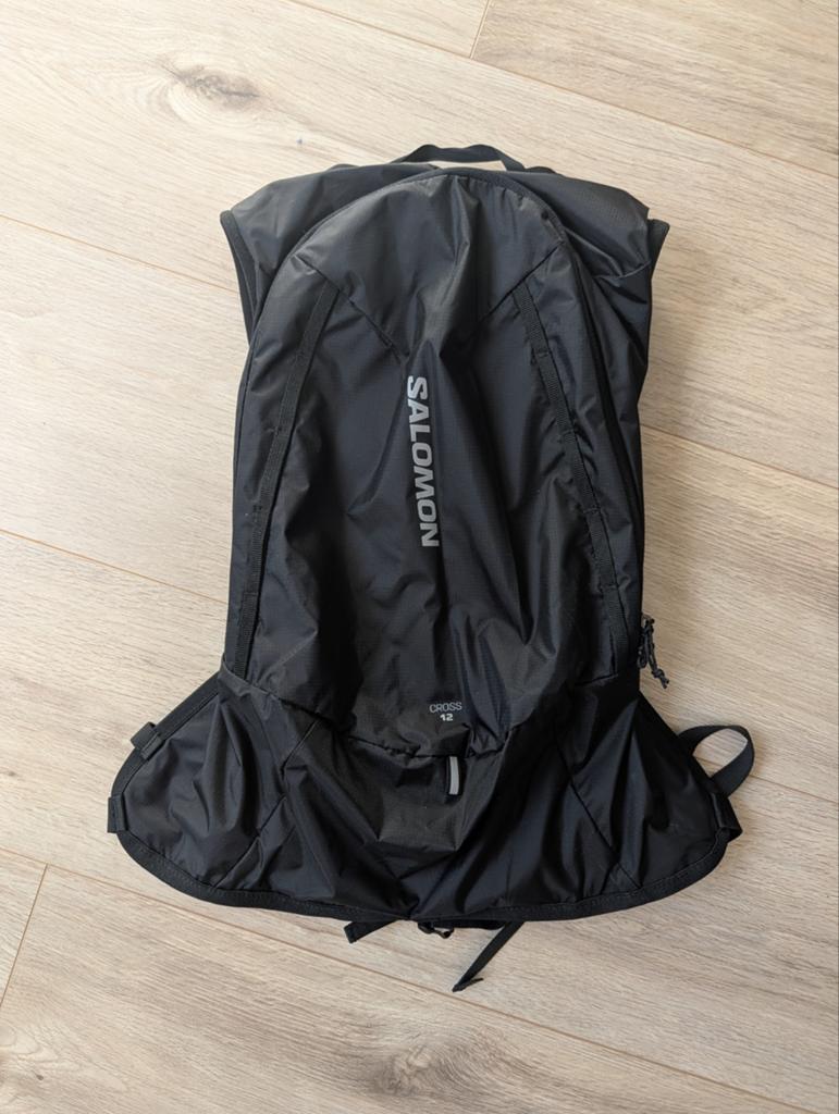 Salomon Cross 12 Trailrunning Rugzak - Zwart (Nieuw), Sport en Fitness, Loopsport en Atletiek, Ophalen of Verzenden, Nieuw, Overige typen