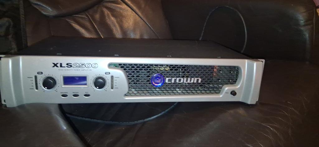 Crown XLS 2500 Eindversterker - Krachtige Audio, Overige systemen, Zo goed als nieuw, 120 watt of meer, Ophalen