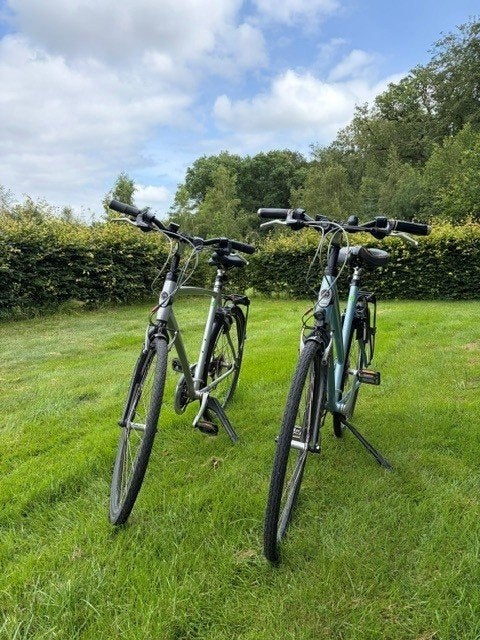 Gazelle Ultimate Exelent Lite € 460 per fiets, 28 inch, Gebruikt, Velgrem, Meer dan 20 versnellingen