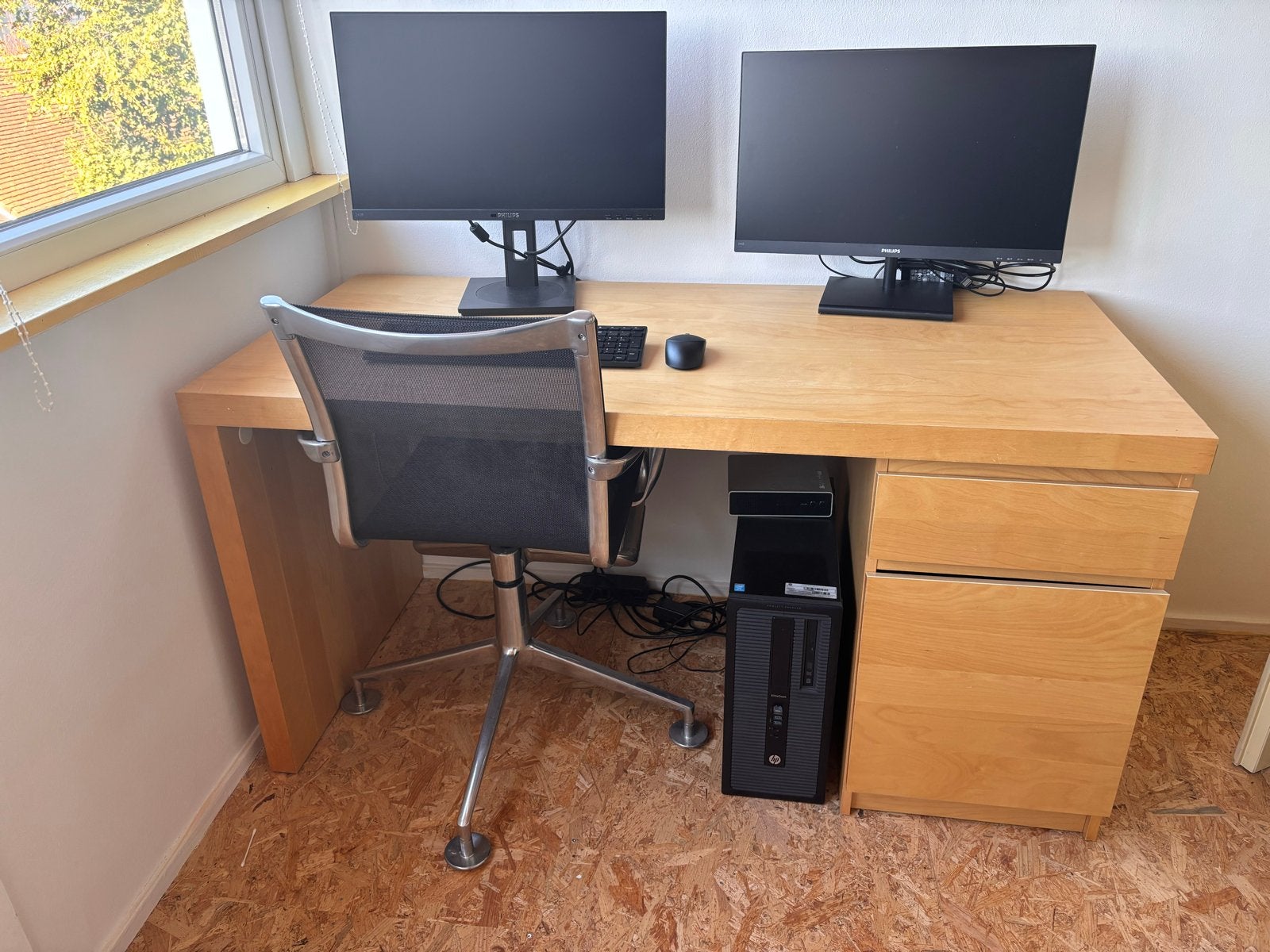 IKEA Malm bureau, Ophalen, Gebruikt, Bruin, Overige merken