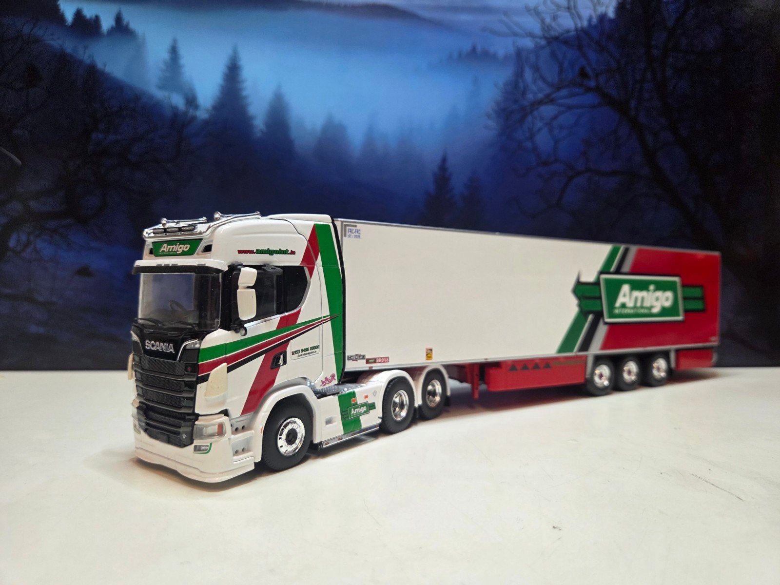 tekno scania NG Amigo international ierland, Jobo.models@gmail.com, Ophalen of Verzenden, Tekno, Jobo-models