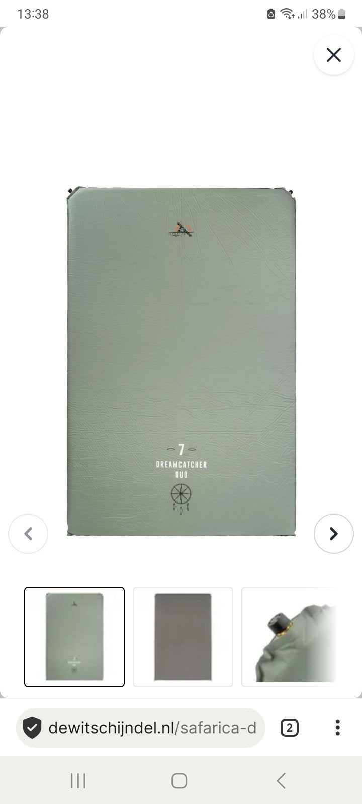 Safarica Dreamcatcher 7 tweepersoons, Ophalen of Verzenden, Zo goed als nieuw