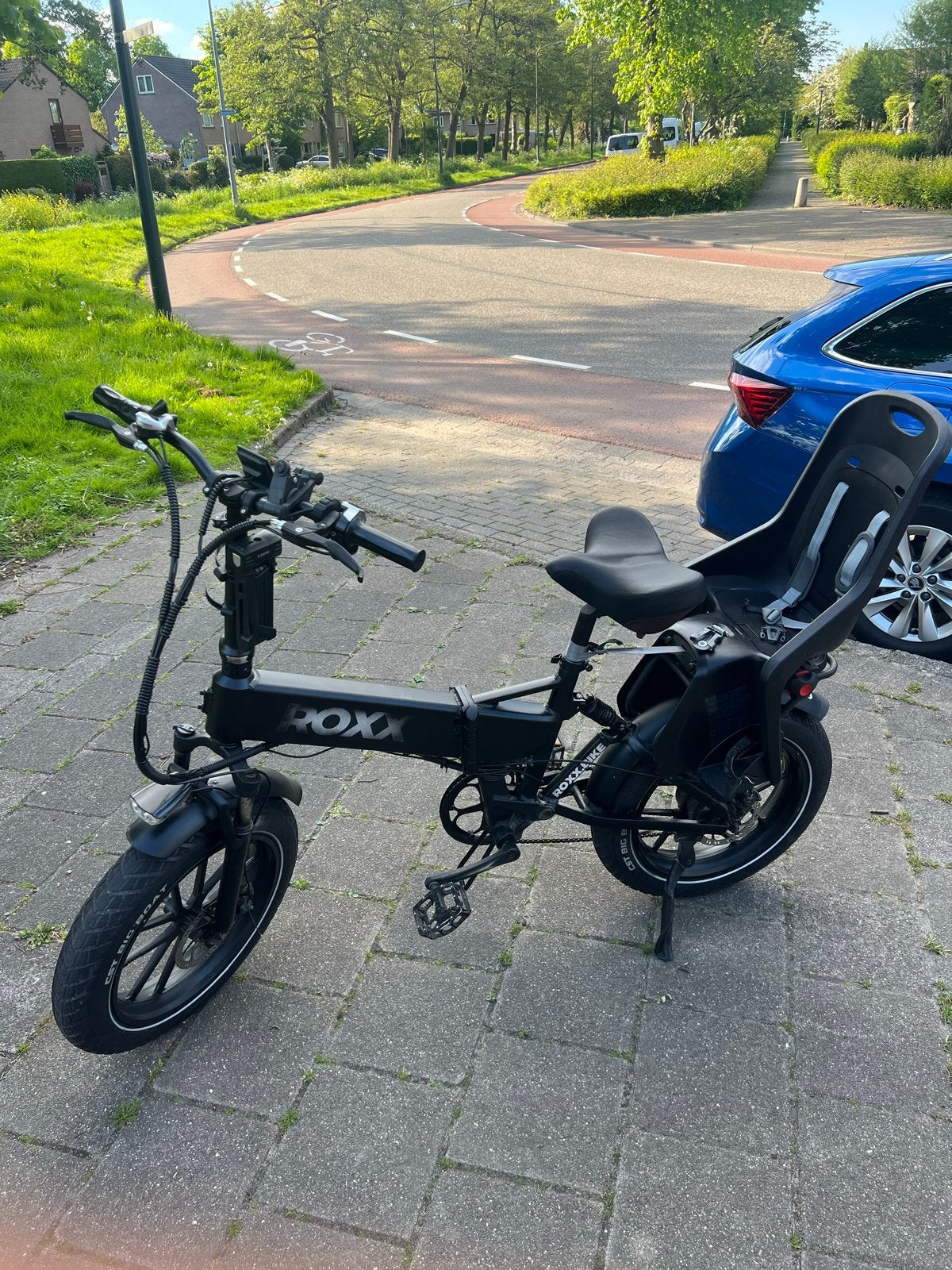 ROXX opvouwbare elektrische fiets., Fietsen en Brommers, Elektrische fietsen, Zo goed als nieuw, Minder dan 47 cm, 50 km per accu of meer