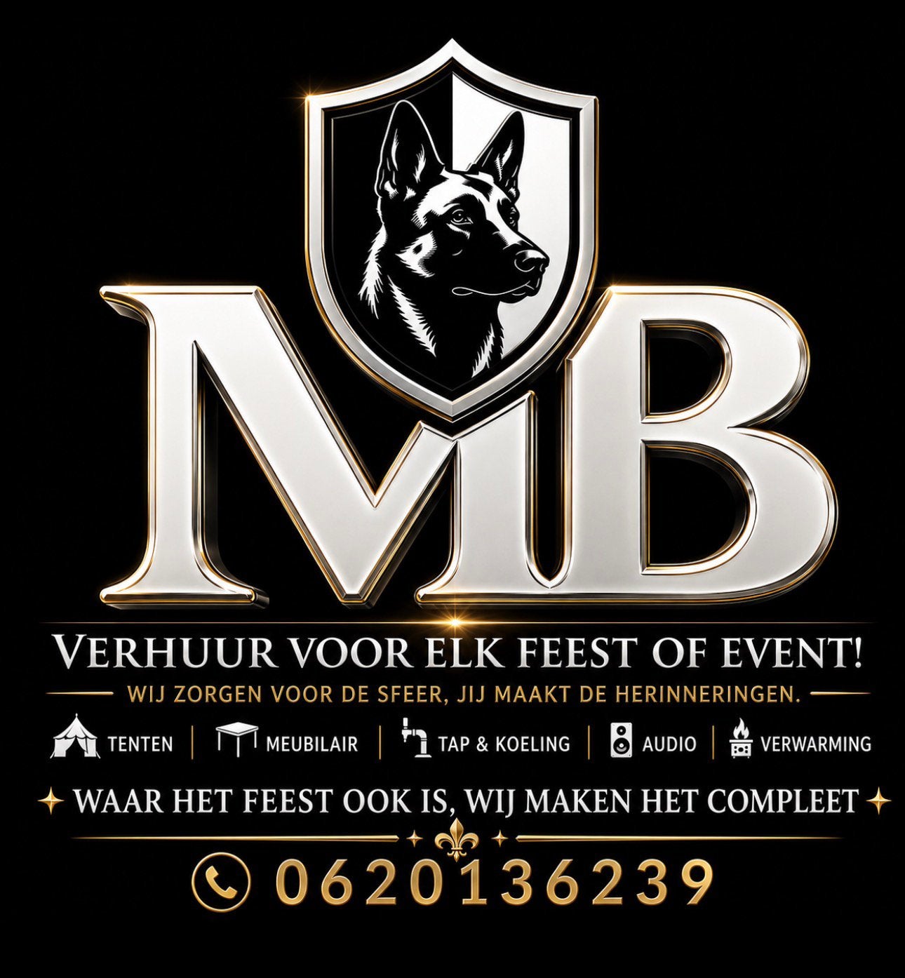 Verhuur voor ieder feest of evenenent!, Ophalen, Zo goed als nieuw