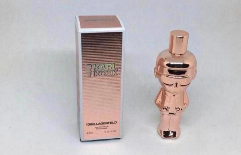 Super miniatuur Karl Ikonik Femme 4,5 ml edp Lagerfeld, Verzamelen, Ophalen of Verzenden, Nieuw, Miniatuur, Gevuld