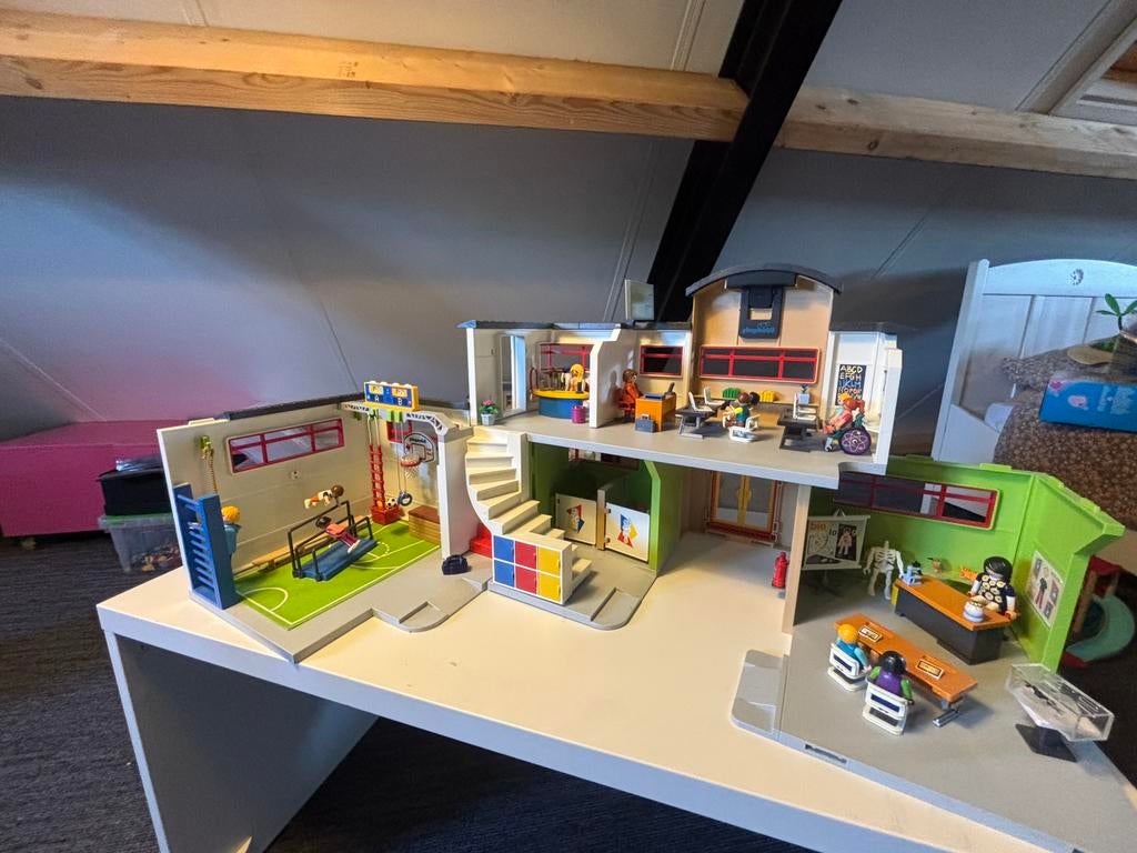 Playmobil city life school 9453, Ophalen of Verzenden, Zo goed als nieuw