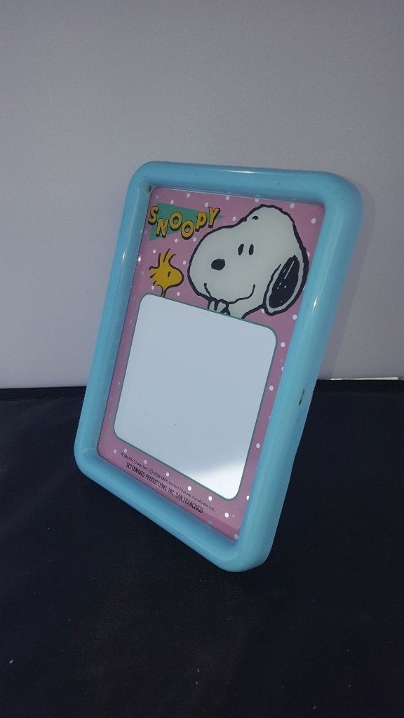Vintage Snoopy spiegel uit 1965 voor de verzamelaar. 4A25, Tweedehands verkoop, Tweedehands verkoop, Gebruikt, Beeldje of Figuurtje