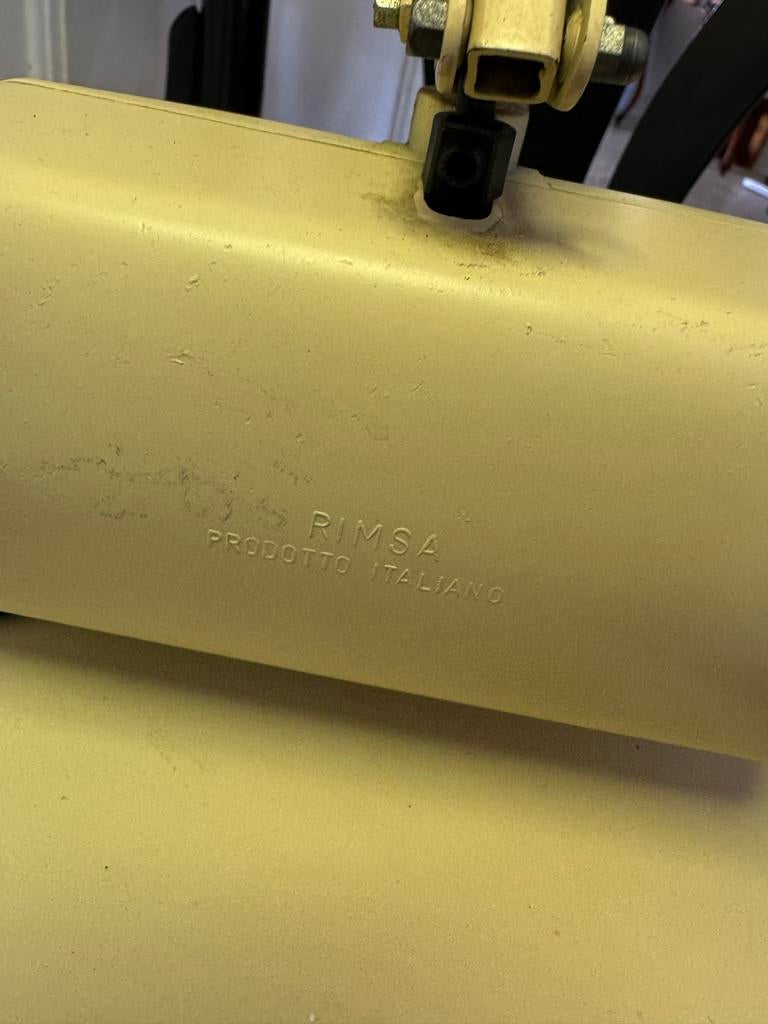 Vintage Loeplamp met Verlichting - Rimsa Prodotto Italiano, Ophalen, Gebruikt, Loeplamp