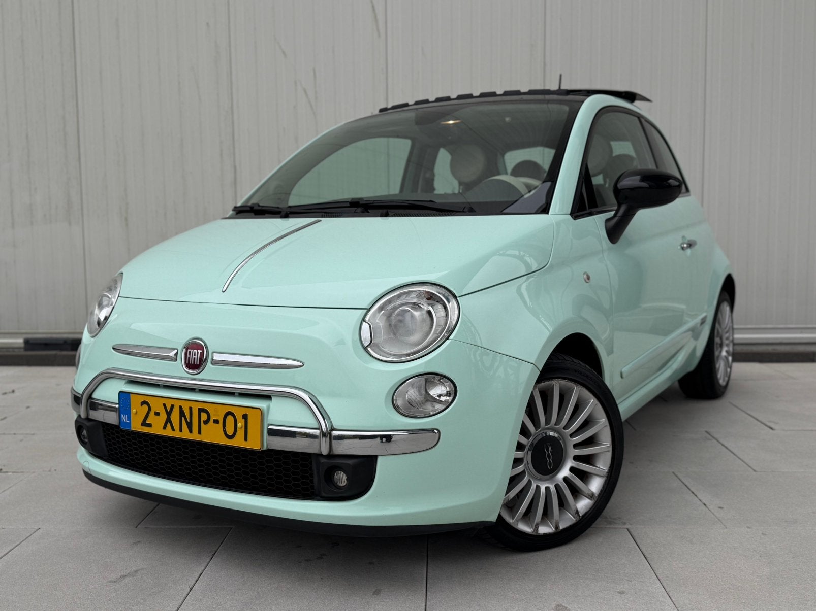 Fiat 500 0.9 Twinair C 2014 Cult Airco NAP Carplay P sensor, Ophalen, Fiat, Deur