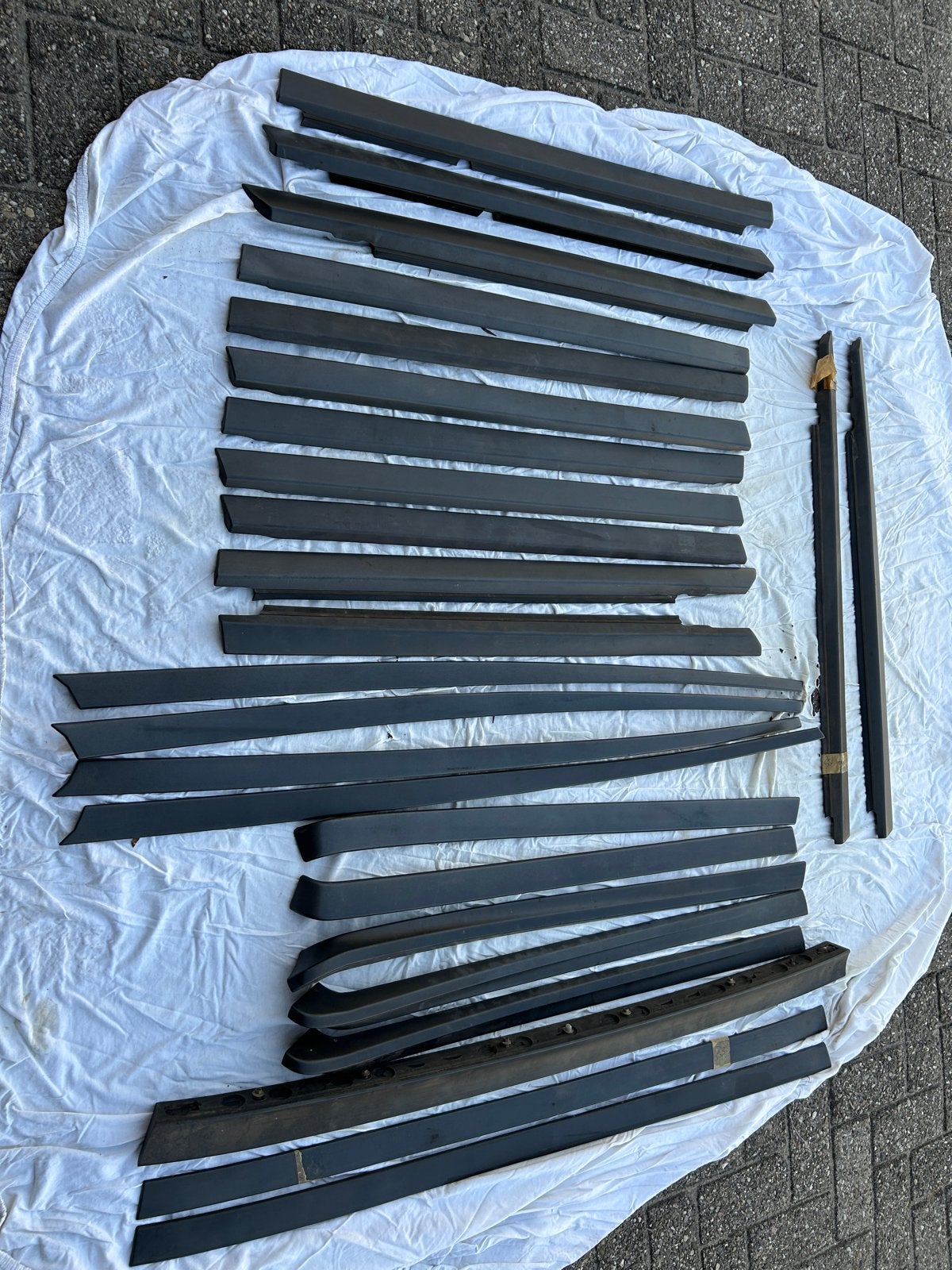Alfa Romeo 75 Sierstrips Buitenzijde en Interieur Afwerking, Ophalen, Gebruikt, Alfa Romeo
