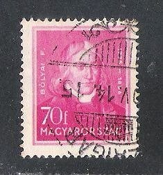 Hongarije; 500 Persoonlijkheden, Verzenden, Gestempeld