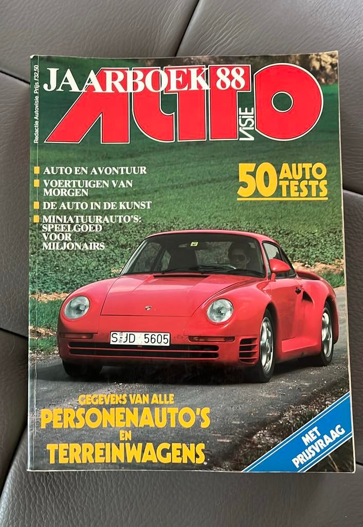 Autovisie jaarboek '88 Porsche, Boeken, Auto's | Boeken, Ophalen of Verzenden, Zo goed als nieuw, Porsche
