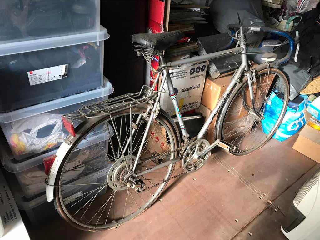Peugeot racefiets eind jaren 1970 in originele staat Mavic, Fietsen en Brommers, Overige merken, 28 inch, Gebruikt, Ophalen of Verzenden