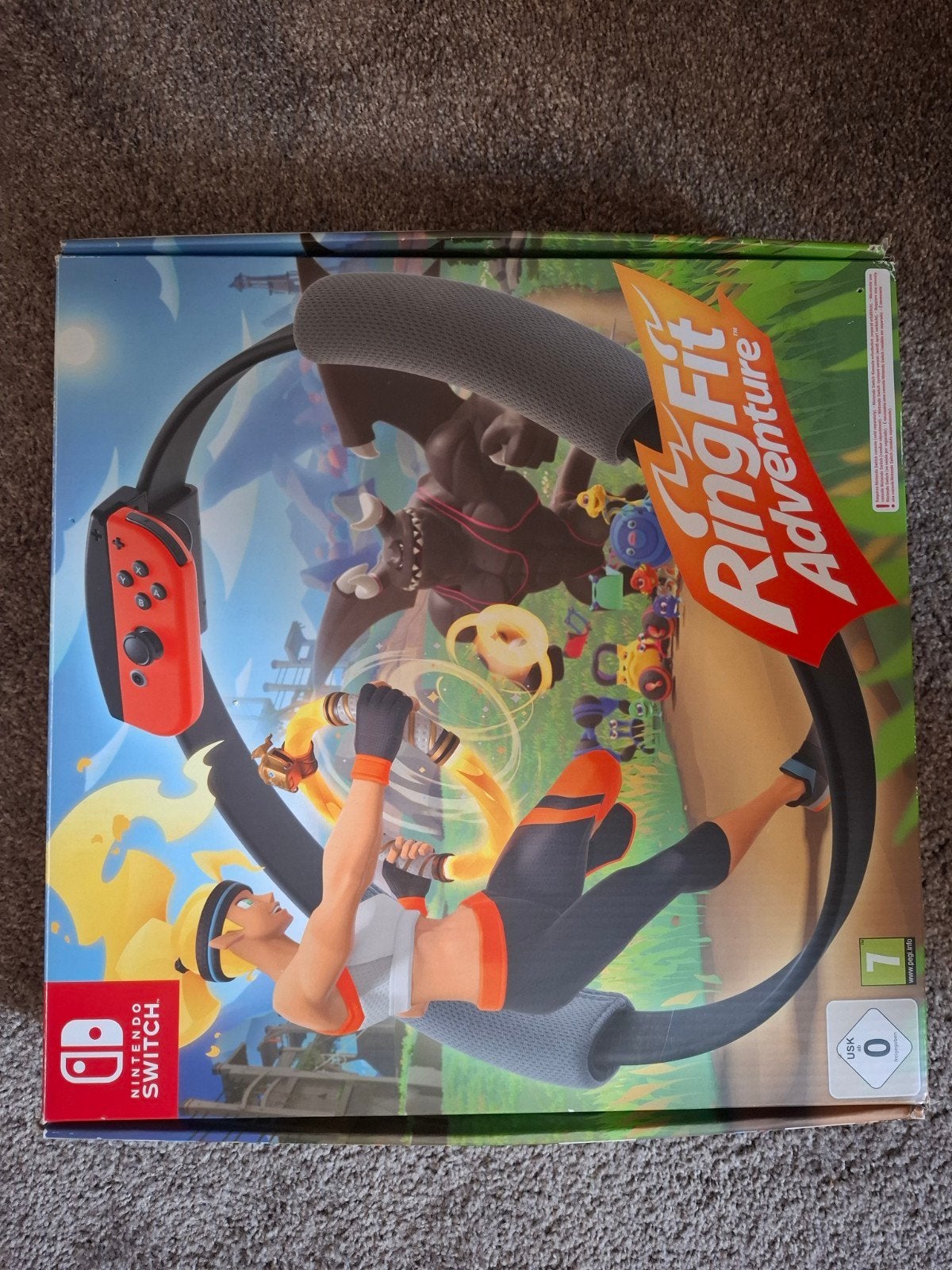 Ring Fit Adventure voor Nintendo Switch - Fitness Game, Spelcomputers en Games, Games | Nintendo Switch, Ophalen, 1 speler, Zo goed als nieuw