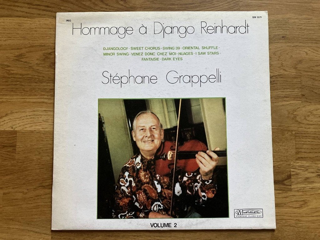 Stéphane Grappelli Quintet / Hommage À Django Reinhardt, Cd's en Dvd's, Vinyl | Jazz en Blues, Ophalen of Verzenden, Jazz