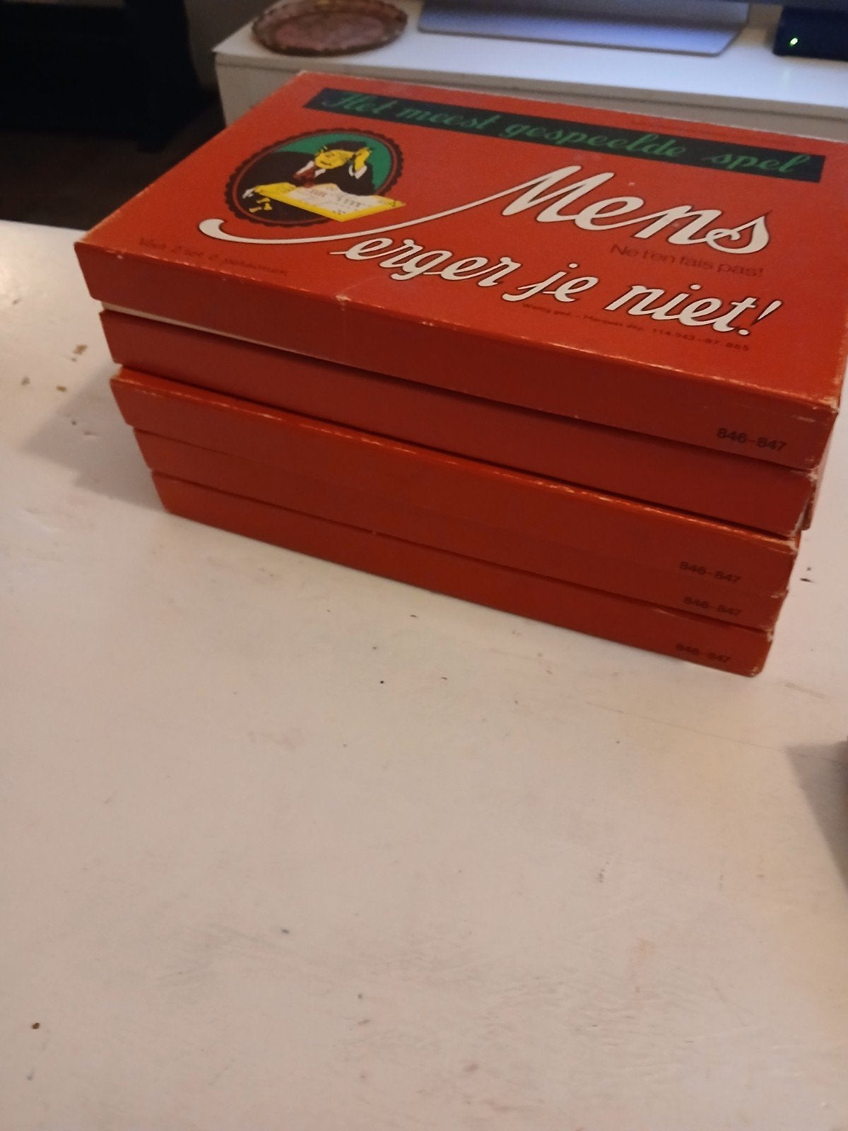 heel veel vintage mens erger je niet, Ophalen of Verzenden, Zo goed als nieuw