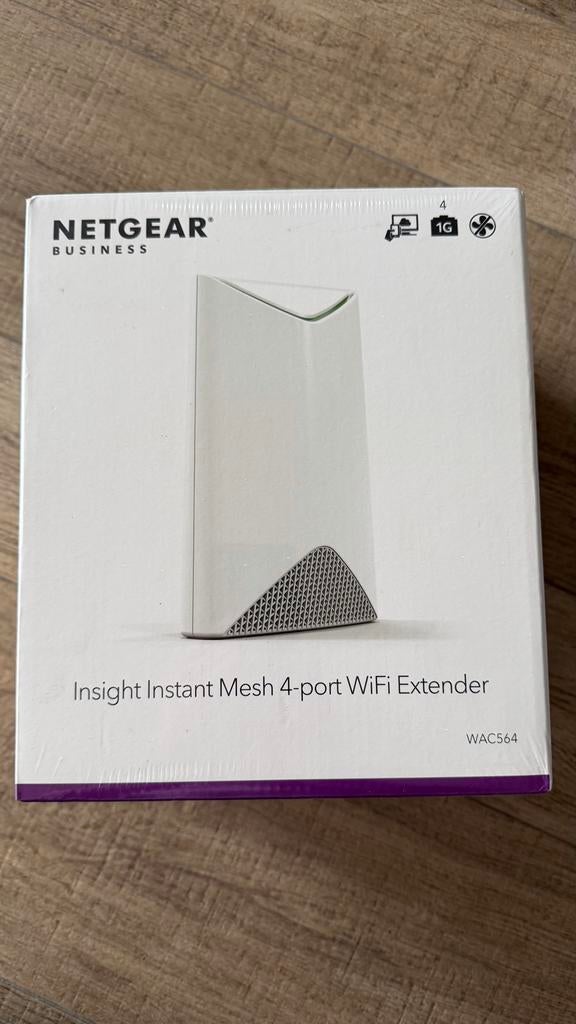 NETGEAR Insight Instant Mesh 4-poorts WiFi Extender WAC564, Ophalen of Verzenden, Nieuw